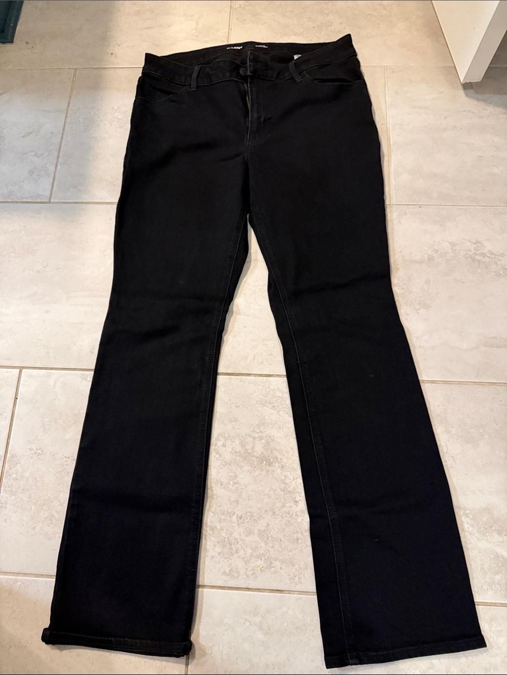 Old Navy Black Women's Midrise Bootcut Jeans
